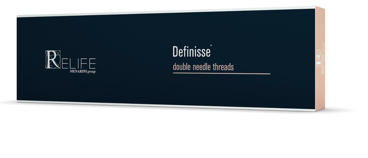 DEFINISSE DOUBLE NEEDLES THREADS -23 cm RELIFE/ 6